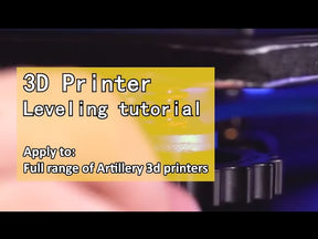 Artillery 3D Printer Leveling Tutorial