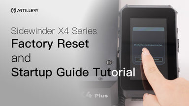 Tutorial | Factory Reset Guide for Sidewinder X4 Plus/Pro